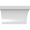 Ekena Millwork 6-in. W x 40-in. D x 40-in. H Imperial Architectural Grade PVC Knee Brace BRCP06X40X40IMP - alternate 4
